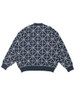 Picture No.2 of KAPITAL 5G Wool DOJO Sashiko Pattern Crew Sweater K2210KN059