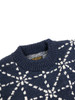 Picture No.3 of KAPITAL 5G Wool DOJO Sashiko Pattern Crew Sweater K2210KN059
