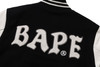 Picture No.4 of BAPE A BATHING APE RELAXED FIT VARSITY JACKET 1I80-141-001