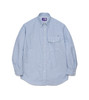 Picture No.1 of THE NORTH FACE PURPLE LABEL THE NORTH FACE PURPLE LABEL Cotton Polyester Stripe OX B.D. Shirt NT3301N 6615