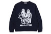 Picture No.1 of BAPE BAPE RELAXED FIT CREWNECK 1J30-113-005