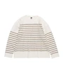 Picture No.2 of nanamica nanamica Paper Knit Stripe Crew SUJS346 6573