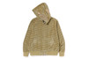 Picture No.6 of BAPE BAPE LOGO MONOGRAM VELOUR SHARK FULL ZIP HOODIE 1J30-115-010