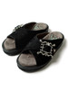 Picture No.1 of KAPITAL Leather Atlas Buckle Pueblo Sandals K2304XG517