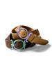 Picture No.1 of KAPITAL Suede Alloy Lacquer Neptune Buckle Belt K2306XG545