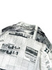 Picture No.9 of KAPITAL Silk Rayon Pueblo News Newspaper Pattern Rangle Collar Open Collar Shirt K2303LS009