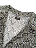 Picture No.4 of KAPITAL Silk Rayon Snake Pattern Rangle Collar Sleeveless Bolero K2304SS120