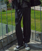 Picture No.3 of NUMBER (N)INE W/P TWILL 2-TUCK WIDE TAPERED SLACKS F23NP005