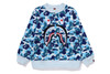 Picture No.1 of BAPE ABC CAMO SHARK PATCH CREWNECK 1J80-313-005