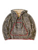 Picture No.1 of KAPITAL Hacksaw Block Pattern Fleece Baja Hoodie K2310LC104