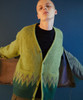 Picture No.4 of NUMBER (N)INE ZIGZAG JACQUARD MOHAIR KNIT CARDIGAN F23NK002