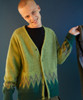 Picture No.17 of NUMBER (N)INE ZIGZAG JACQUARD MOHAIR KNIT CARDIGAN F23NK002