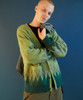 Picture No.18 of NUMBER (N)INE ZIGZAG JACQUARD MOHAIR KNIT CARDIGAN F23NK002