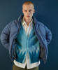 Picture No.22 of NUMBER (N)INE ZIGZAG JACQUARD MOHAIR KNIT CARDIGAN F23NK002