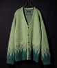 Picture No.45 of NUMBER (N)INE ZIGZAG JACQUARD MOHAIR KNIT CARDIGAN F23NK002