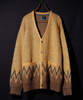 Picture No.57 of NUMBER (N)INE ZIGZAG JACQUARD MOHAIR KNIT CARDIGAN F23NK002