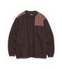 Picture No.2 of THE NORTH FACE PURPLE LABEL THE NORTH FACE PURPLE LABEL Wool Field Pullover Crewneck NA2357N 7015