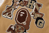 Picture No.9 of BAPE BAPE MULTI MOTIF VARSITY JACKET 1J80-141-001