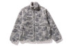 Picture No.1 of BAPE TONAL SOLID CAMO METAL APE HEAD ONE POINT FLEECE JACKET 1J80-140-065