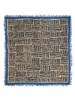 Picture No.3 of KAPITAL Rayon Fringe Stole (Hacksaw Block Pattern) K2309XG528