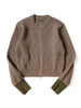 Picture No.3 of KAPITAL 8G Wool Rim Knit ZIP Short Cardigan K2311KN157