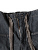 Picture No.8 of KAPITAL 14Oz Black x Kinari Denim W Knee Easy Baggy Pants K2311LP143