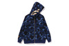 Picture No.13 of BAPE COLOR CAMO SHARK ZIP HOODIE 1K30-615-002