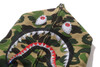 Picture No.9 of BAPE ABC CAMO CRYSTAL STONE SHARK CROPPED FULL ZIP HOODIE 1K30-215-005