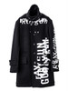 Picture No.3 of TAKAHIROMIYASHITATheSoloist. right - left pencil silhouette single breasted peacoat. 7246632353931
