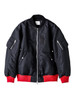 Picture No.1 of TAKAHIROMIYASHITATheSoloist. oversized bicolor flight jacket. 7261121216651