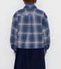 Picture No.7 of THE NORTH FACE PURPLE LABEL THE NORTH FACE PURPLE LABEL Amunzen Plaid Field Cropped Shirt NTW3401N 7066