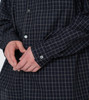 Picture No.10 of nanamica nanamica Band Collar Panama Plaid Shirt SUGS409 7294