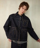 Picture No.15 of NUMBER (N)INE DROP STITCHES DENIM JACKET S24NJ001