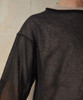 Picture No.7 of NUMBER (N)INE PAPER YARN SEE THROUGH KNIT PULLOVER S24NK004