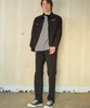 Picture No.10 of NUMBER (N)INE CHAIN STITCH LOGO SLIM TAPERED WORK PANTS S24NP002