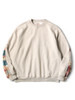 Picture No.4 of KAPITAL TOP Fleece x YABANE Quilt 2TONE BIG Sweatshirt K2403LC094