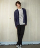 Picture No.24 of NUMBER (N)INE CHAIN STITCH LOGO SLIM TAPERED PAINTER PANTS S24NP003