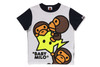 Picture No.7 of BAPE BABY MILO STA GLOW IN THE DARK PANEL PRINT TEE 2K20-309-004