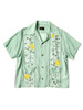 Picture No.1 of KAPITAL Silk Rayon PECKISH RAINBOWY Pattern Wrangle Collar Cuban shirt (Short sleeve) L's K2404SS173