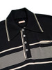 Picture No.8 of KAPITAL 14G Cotton Knit Striped Carol Polo K2403KN120