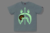 Picture No.9 of BAPE GLOW IN THE DARK MILO SHARK TEE 2K20-310-009