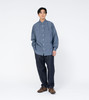 Picture No.3 of THE NORTH FACE PURPLE LABEL THE NORTH FACE PURPLE LABEL Regular Collar Chambray Field Shirt N24FG069 7651