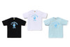 Picture No.7 of BAPE ABC SEA SURFACE CAMO COLLEGE TEE 1K70-110-005