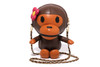 Picture No.1 of BAPE BABY LISA PLUSH DOLL SHOULDER BAG 2K80-289-004