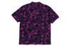 Picture No.2 of BAPE COLOR CAMO LARGE APE HEAD RELAXED FIT POLO SHIRT 1K80-112-001