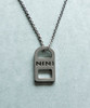 Picture No.8 of NUMBER (N)INE N(N) LOGO PLATE HOLE NECKLACE / Logo plate hole Motif Chain necklace S24NA007