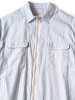 Picture No.5 of KAPITAL OX Stripe Drizzler Work Shirt K2309LS070EK-1668LS