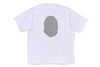 Picture No.5 of BAPE LUX SPORT PATTERN APE HEAD RELAXED FIT TEE 1K80-110-322