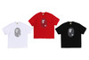 Picture No.10 of BAPE LUX SPORT PATTERN APE HEAD RELAXED FIT TEE 1K80-110-322