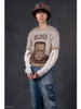 Picture No.10 of KAPITAL 8G Jacquard Knit Short Sleeve Vintage Sweater (BELOVED Mr_) K2409KN802